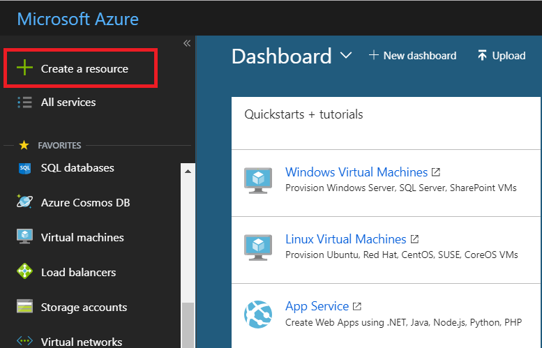 Azure subscription resource creation