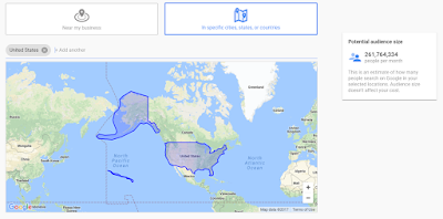 Google Adwords Express Audience