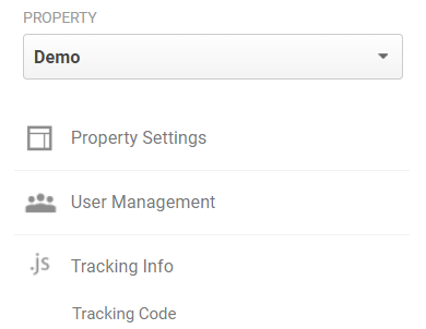 Google Analytics Tracking Code