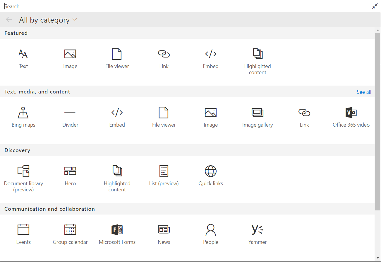 Large Authoring Toolbox SharePoint